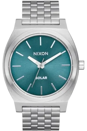 Nixon Herren Analog Quarz Uhr mit Edelstahl Armband A1369-5161-00