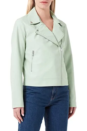 JACK & JONES JJXX JXGAIL FAUX LEATHER BIKER JACKET NOOS