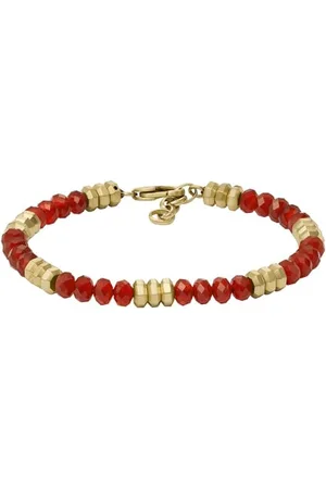 Fossil Herrenarmband All Stacked Up Beads Achat , JF04606710