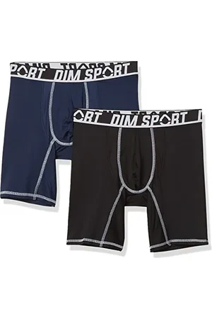 Dim Boxershorts Lange Boxer Sport Herren x2, , L