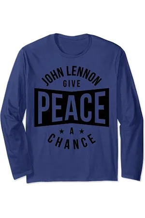 John Lennon Gib dem Frieden eine Chance Langarmshirt