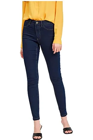 VILA Damen Vijeggy Ana Rw Jegging Dbd-Noos Jeans, , S / 32L
