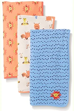 Amazon Disney | Marvel | Star Wars Unisex Baby Wickeltücher, 3er-Pack, , Einheitsgröße