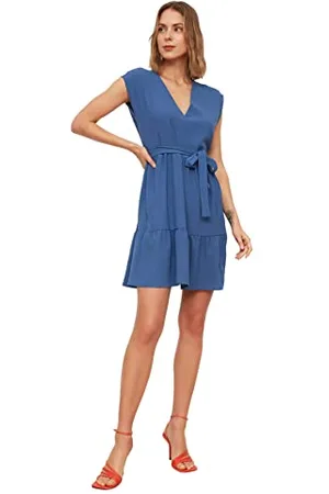 Trendyol Damen Belt Dress, , 36 EU