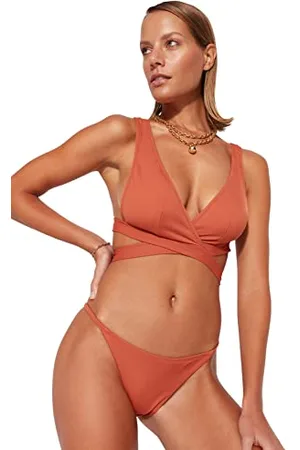 Trendyol Damen Bikinihose mit normaler Taille Bademode, , 44 DE