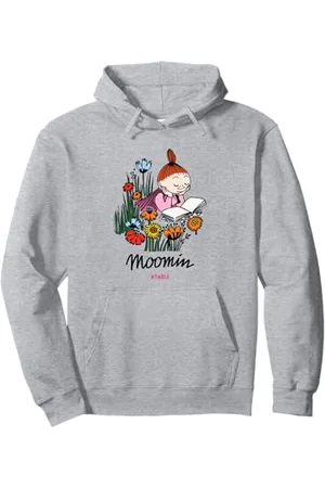 Moomin Mumin Mymble Reading Pullover Hoodie