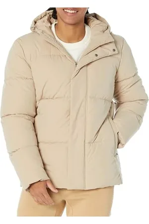 Amazon Herren Halblange Steppjacke Mit Kapuze (In Übergrößen Erhältlich), , 4XL Große Größen Tall