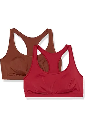 Amazon Damen Ungefütterter Bralette mit U-Ausschnitt, 2er-Pack, , 6XL Große Größen