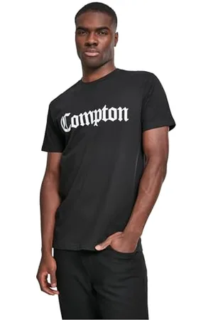 Mister Tee Herren Compton Tee S Black