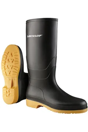 Dunlop Protective Footwear Dull Unisex-Kinder Gummistiefel, 34 EU