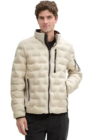TOM TAILOR Hybrid Weste mit abnehmbarer Kapuze, mystical blue, M