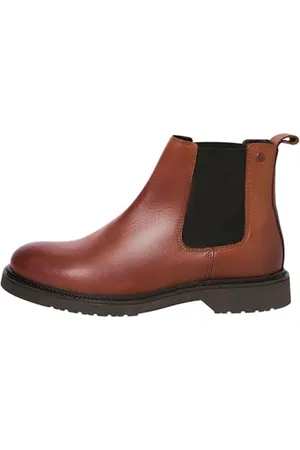 JACK & JONES Jfwvauxhall Leather Chelsea Boot Sn