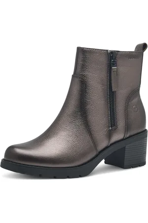 Tamaris COMFORT Damen Winterstiefel mit Absatz aus Leder Gefüttert, , 40 EU