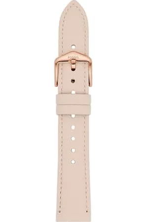 Fossil Uhrenband für Damen 18 mm LiteHide-Leder nude, S181504