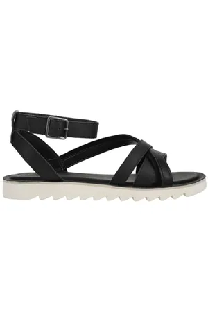 TOMS Damen 10020830t-001 Lässige Sandalen, Schwarz, 38 EU