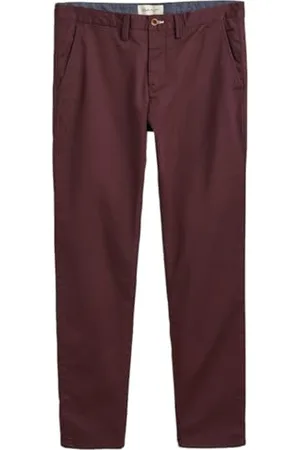 GANT Herren Slim Twill Chinos Klassische Hose, , 33W / 34L EU