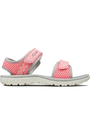 Clarks Mädchen Surfing Tide K Slingback Sandalen, Pink, Pink, 29 EU