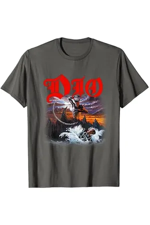 Dio – Holy Diver Cover on Grey T-Shirt
