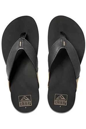 Reef Herren Newport Flipflop, Black, 42 EU