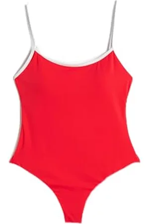 Koton Spaghetti Strappy Binding Detail Padded Swimsuit