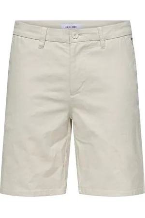 Only & Sons Herren ONSMARK 0011 Cotton Linen Shorts NOOS Chinoshorts, , M