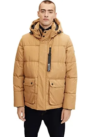 TOM TAILOR Herren Puffer Jacke mit Kapuze 1032491, , M