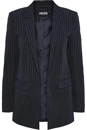 Pieces® Damen Pcbozzy Ls Loose Striped Blazer Noos Bc, , XS