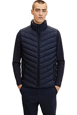 TOM TAILOR Herren Lightweight Stepptweste 1031473, , S