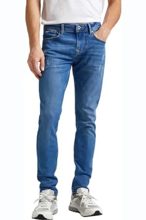 Pepe Jeans Herren Skinny Jeans, Blau (Denim-RI2), 36W / 34L