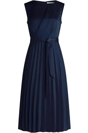 Betty & Co Damen 1347/3201 Kleid, Blau, 42 EU