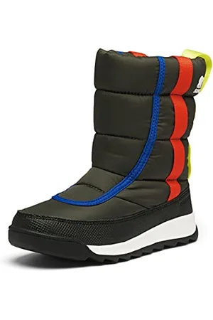 sorel KIDS WHITNEY II PUFFY MID WATERPROOF Winterstiefel für Unisex Baby, Grau (Coal) - Children, 25 EU