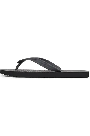 Tommy Hilfiger Herren Flip Flops Beach Sandal Zehentrenner, (Black), 46