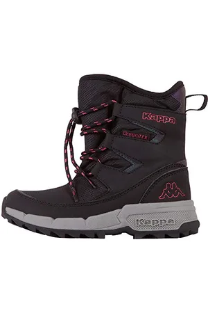 Kappa Unisex Kinder Youma Tex K Kids Straßen-Laufschuh, 1122 Black Pink, 31 EU