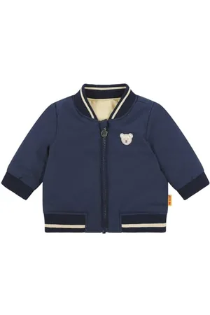Steiff Wendejacke EU Größe 86 , Outdoor Wende-Jacke, Übergangsjacke für Frühling Sommer, Kinderjacke 2in1 Wendejacke, warm und bequem, waschmaschinenfest