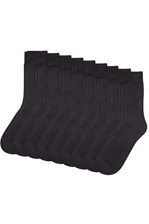 Camano Herren 3403 Ca-cotton 9 Paar Socken, 9x Schwarz, 39-42 EU