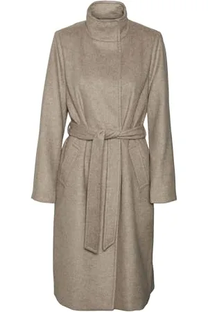 VERO MODA VMTWODOPE VERA LONG WOOL COAT GA NOOS
