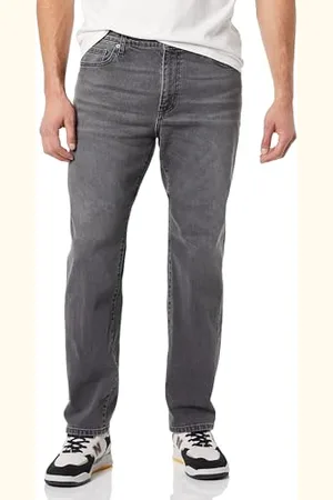 Amazon Herren Stretchjeans, Gerade Geschnitten, , 40W / 32L