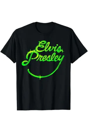 Elvis Presley Official Retro Script T-Shirt