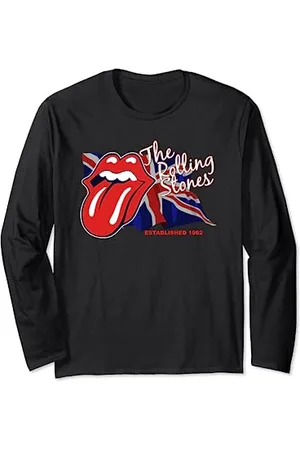 The Rolling Stones UK Flagge Langarmshirt