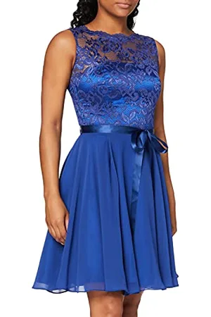 Swing Damen Kleid mit Floraler Spitze , 36