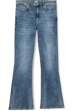 Benetton Damen Hose 4orhde00f Jeans, , 34