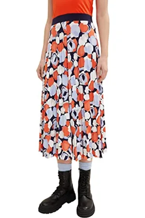 TOM TAILOR Damen 1035238 Plissee Rock, , 42