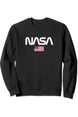 Nasa Herren Worm Logo Sweatshirt