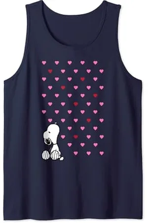 Peanuts Valentine Snoopy Hearts Tank Top