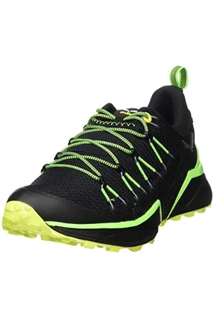 Salewa MS Dropline Zapatillas de trail running, para Hombre Fluo Green/Fluo Yellow, 42 EU
