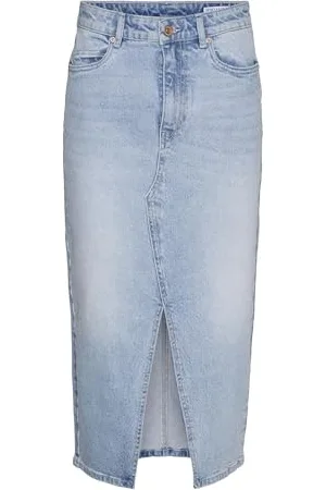 VERO MODA VMVERI HR Calf Denim Skirt GA NOOS