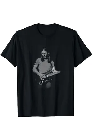 David Gilmour Greyscale Gitarre Foto T-Shirt