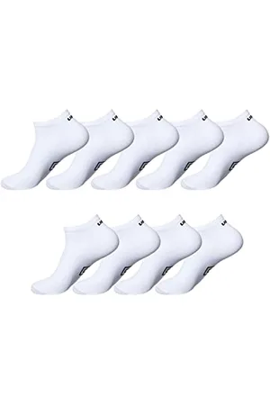 Umbro Socken Herren Anti-Schweiss, Sportsocken Herren, Angenehm, Knitterfrei (9er Pack), Weiss, 39/42