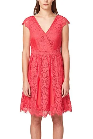 ESPRIT Damen 038EO1E021 Partykleid, , Large