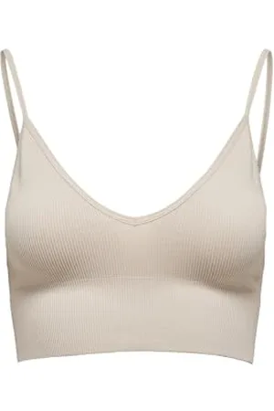 ONLY Damen Onlvicky Rib Naadloze V-Hals Top Noos Bustier, , L-XL EU